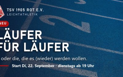 Läufer für Läufer – unser neues Lauftraining startet!